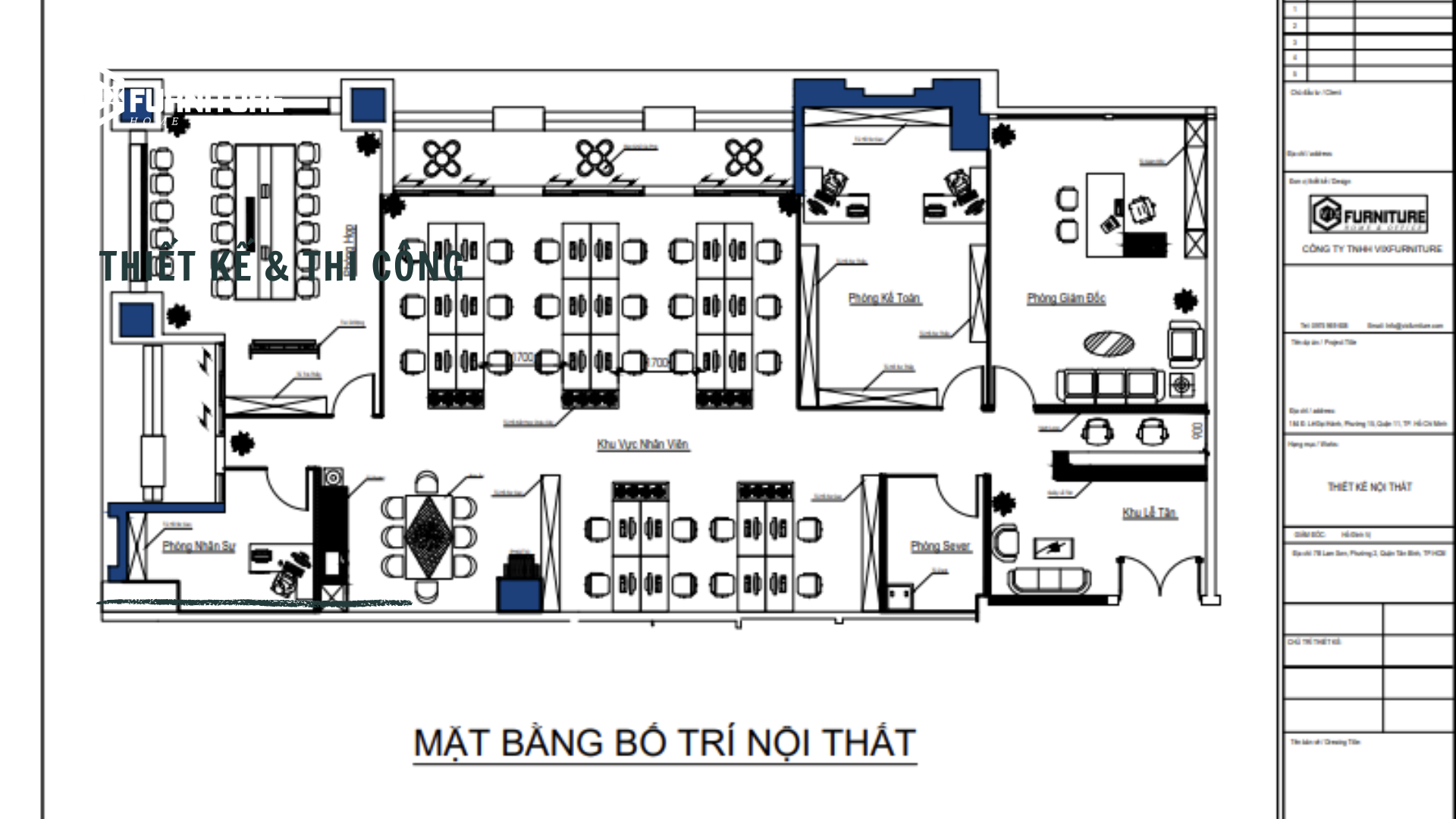 Layout mặt bằng bố trí